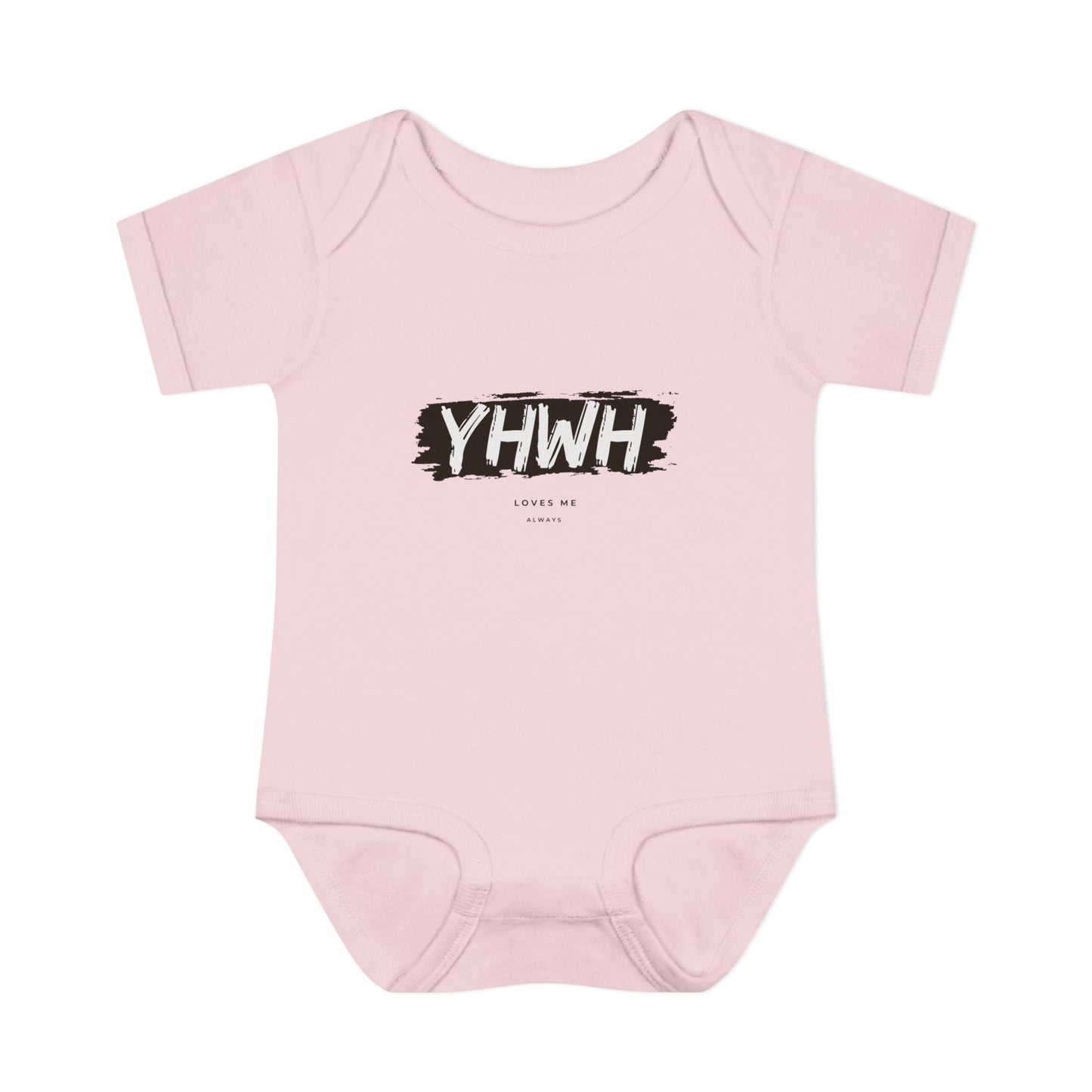 YHWH Loves Me ALways Baby Onesie