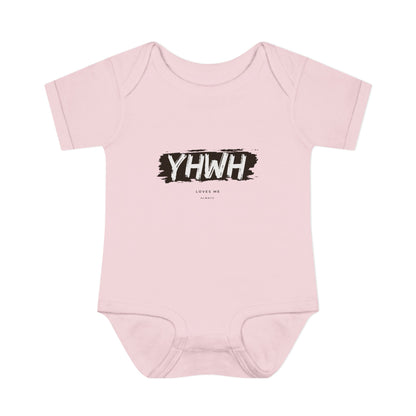 YHWH Loves Me ALways Baby Onesie