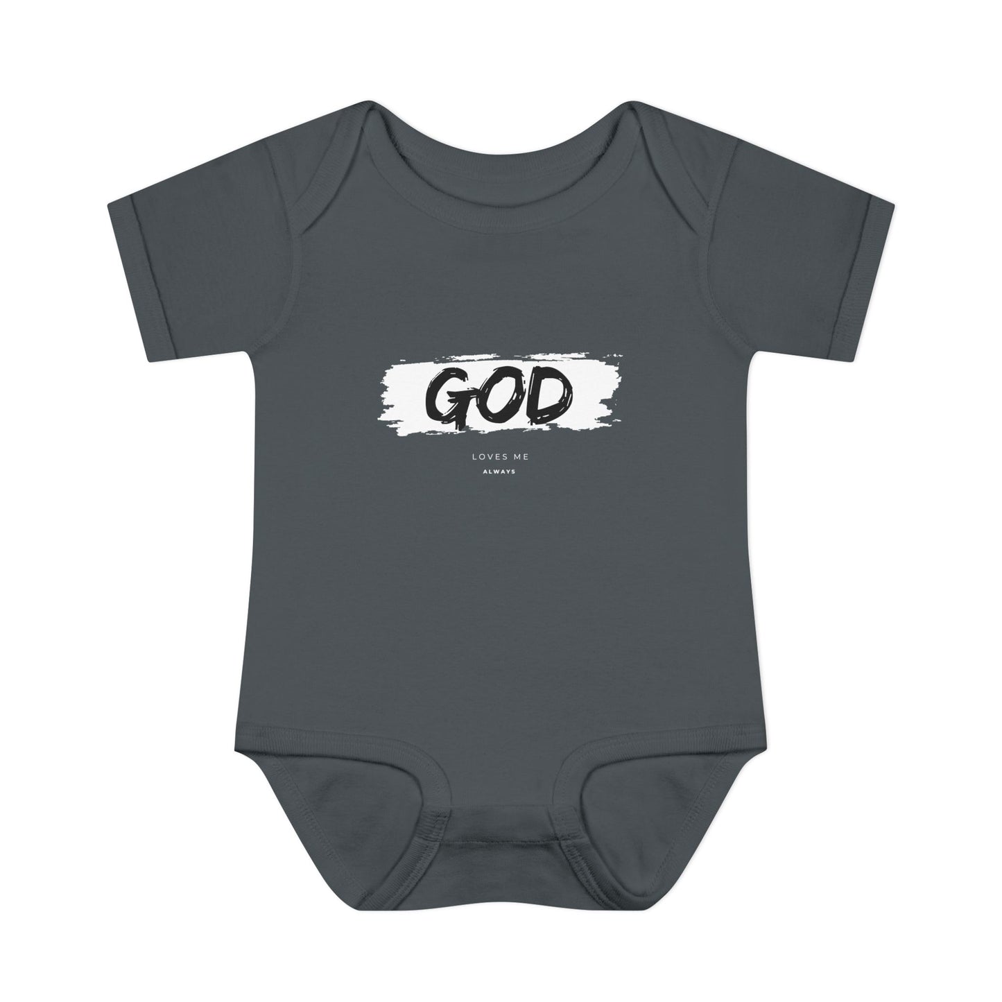 God Loves Me ALWAYS Baby Onesie