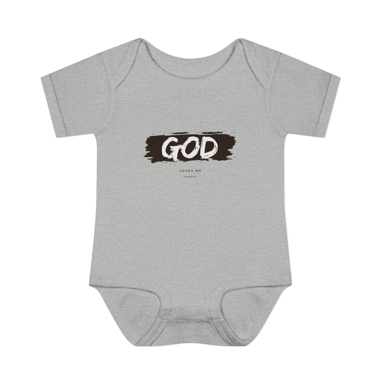 God Loves Me ALWAYS Baby Onesie