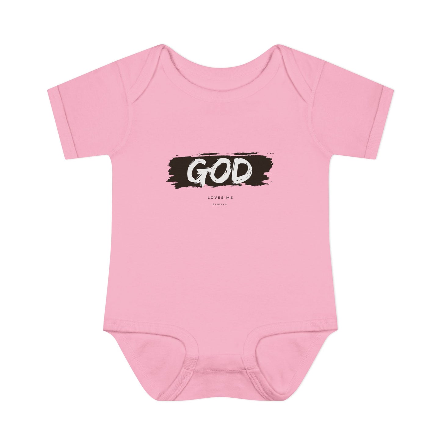 God Loves Me ALWAYS Baby Onesie