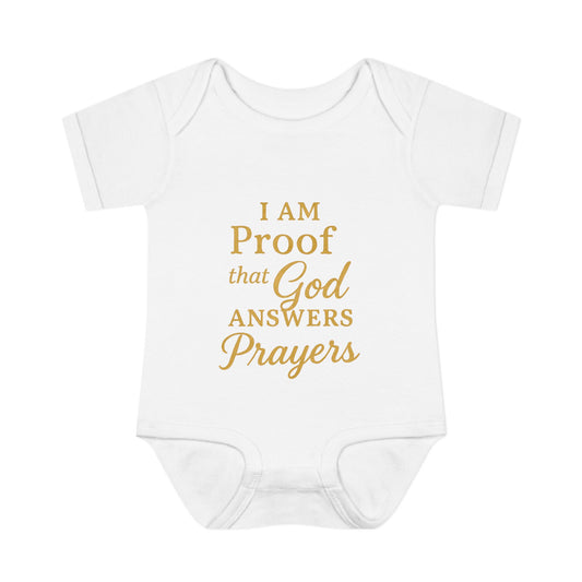 I Am Proof that God Answers Prayers - Gold