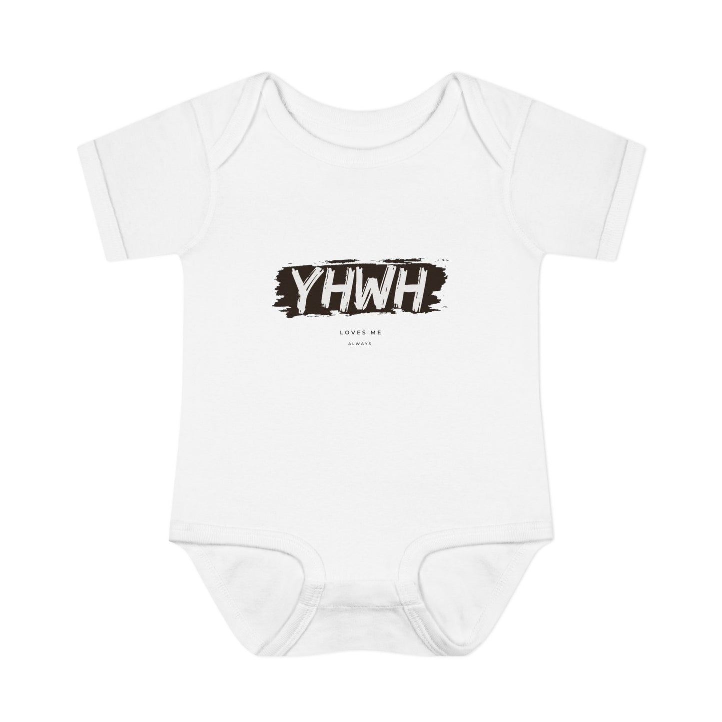 YHWH Loves Me ALways Baby Onesie