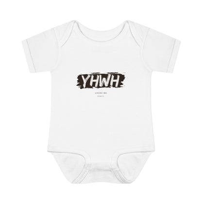 YHWH Loves Me ALways Baby Onesie