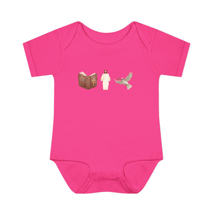 Bible God Dove Baby Onesie