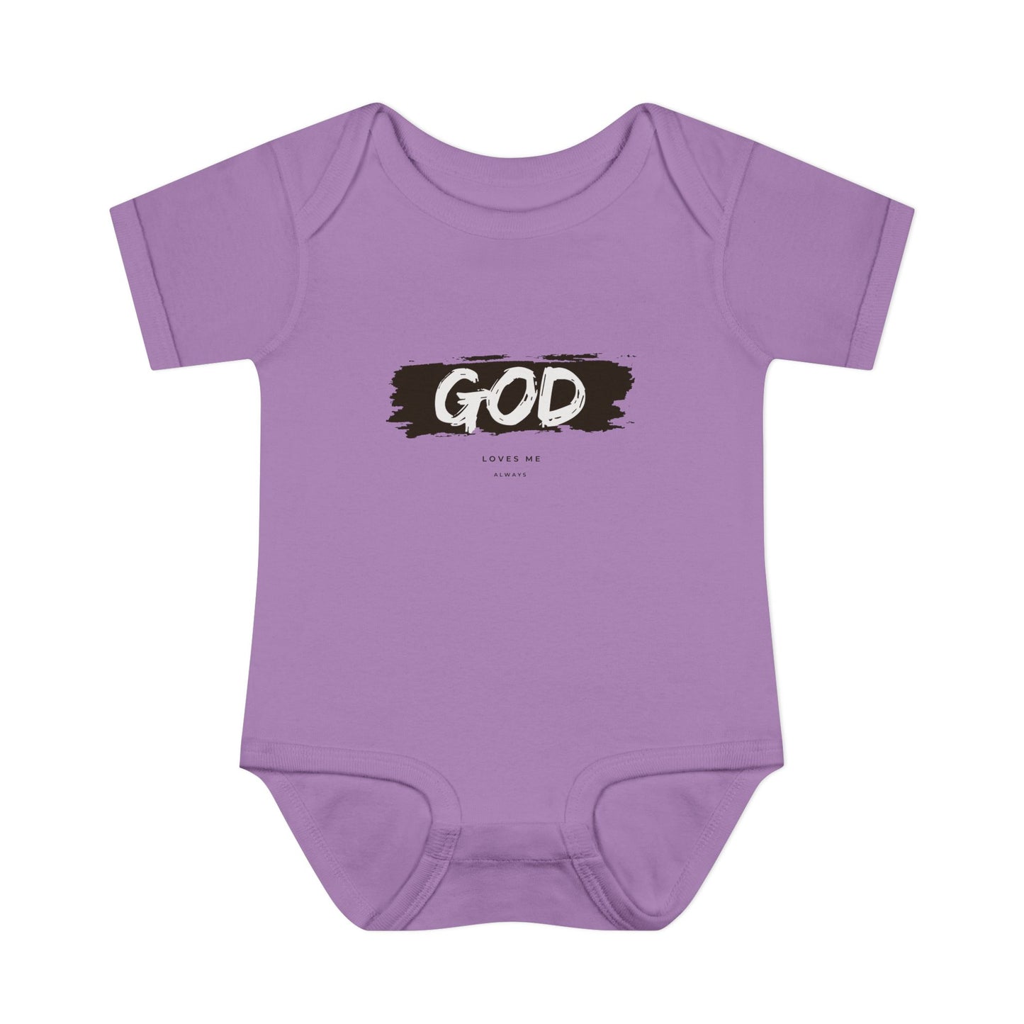 God Loves Me ALWAYS Baby Onesie