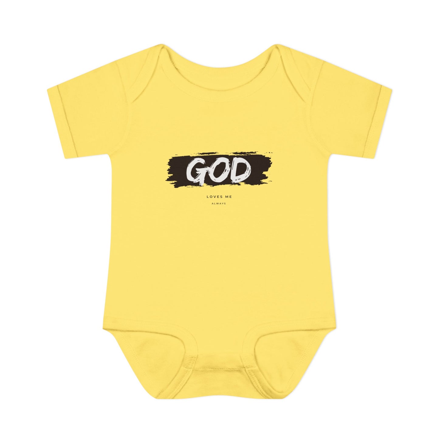God Loves Me ALWAYS Baby Onesie