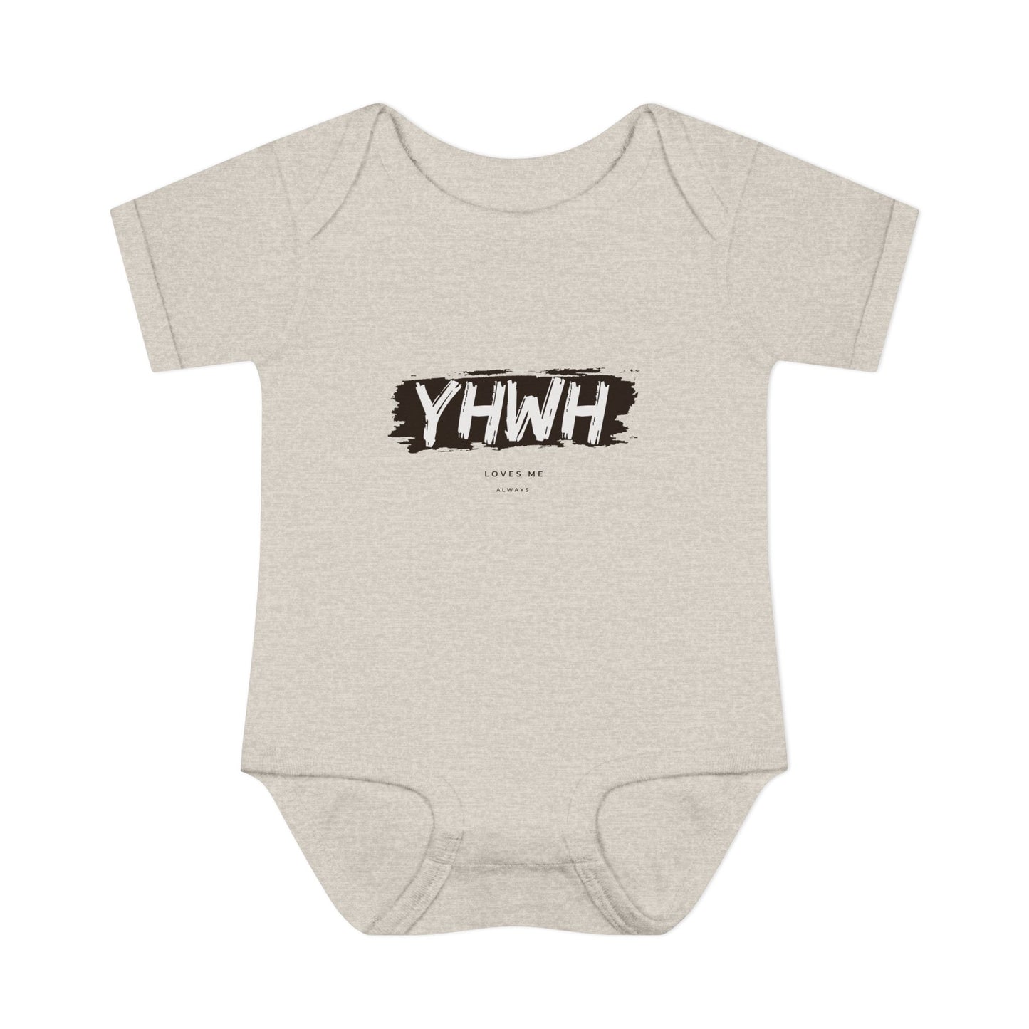 YHWH Loves Me ALways Baby Onesie