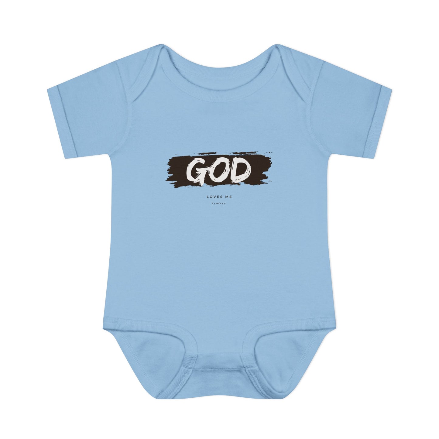 God Loves Me ALWAYS Baby Onesie