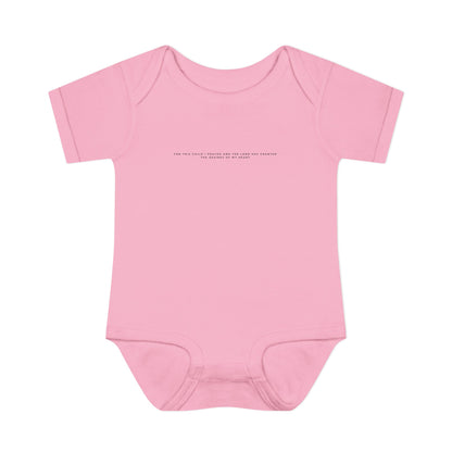 For this Child I prayed Minimalistic Baby Onesie