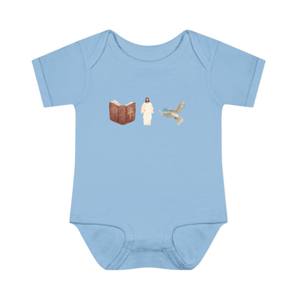 Bible God Dove Baby Onesie