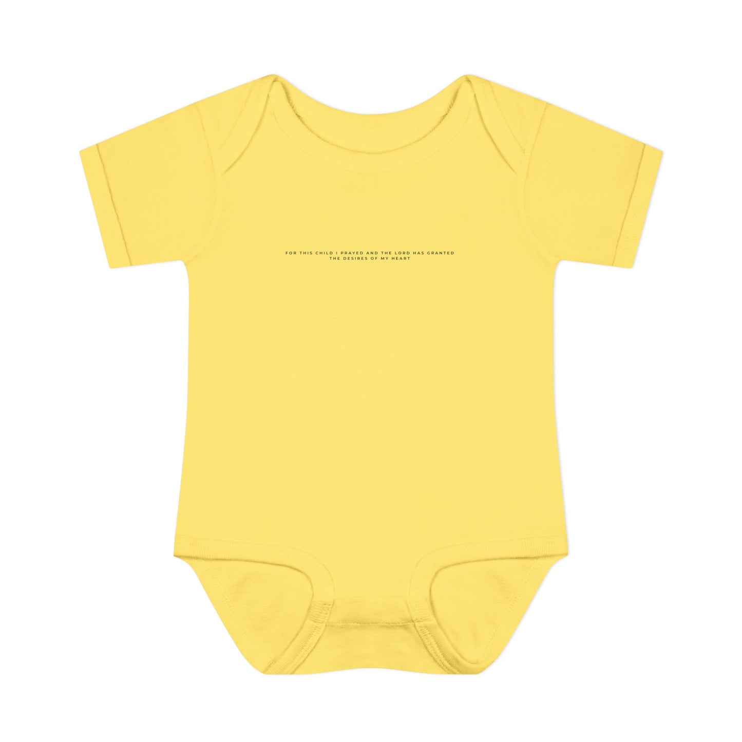 For this Child I prayed Minimalistic Baby Onesie