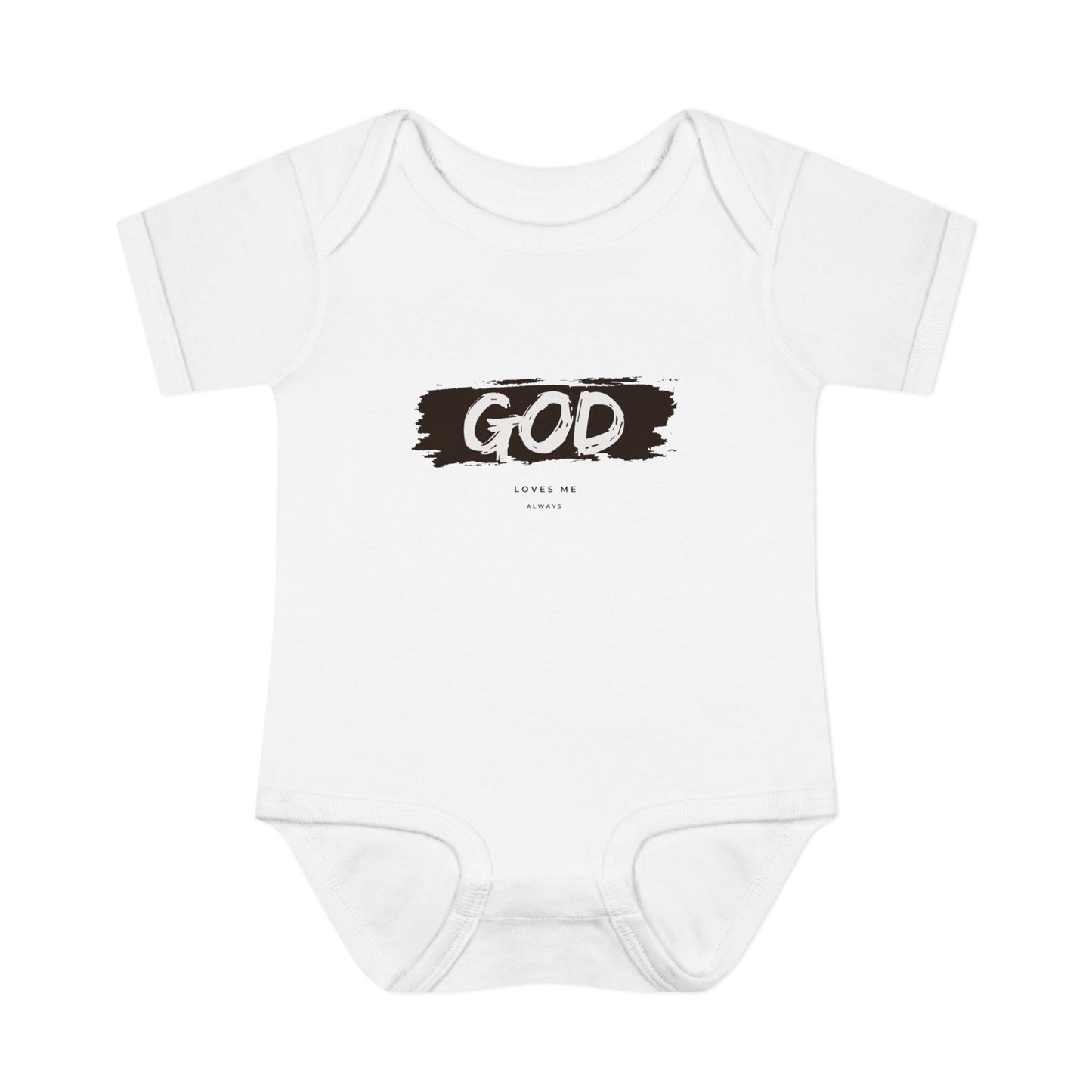 God Loves Me ALWAYS Baby Onesie