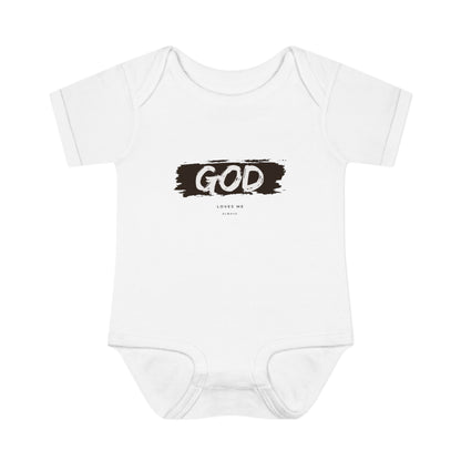 God Loves Me ALWAYS Baby Onesie
