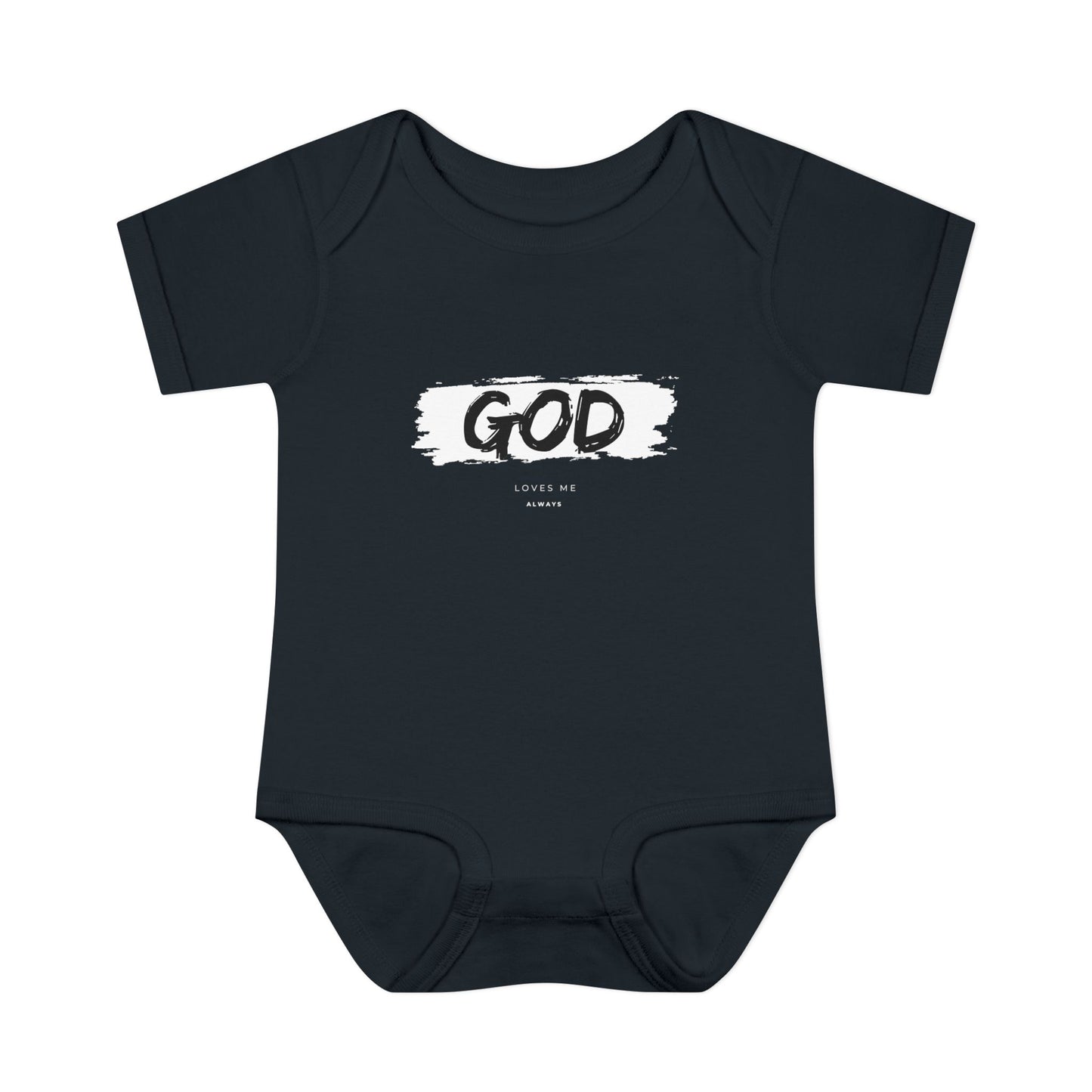 God Loves Me ALWAYS Baby Onesie