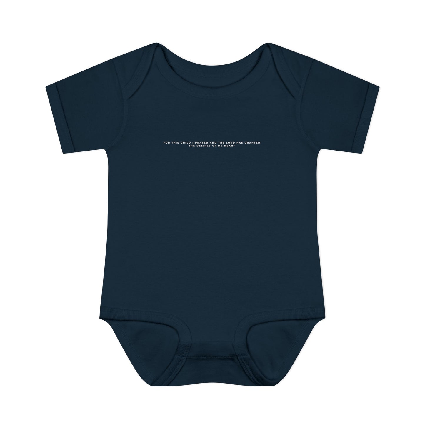 For this Child I prayed Minimalistic Baby Onesie