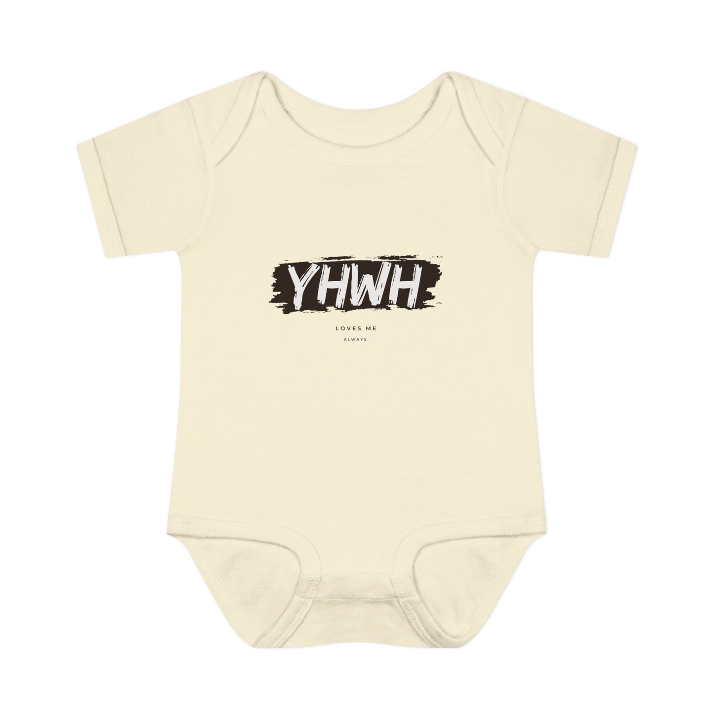 YHWH Loves Me ALways Baby Onesie