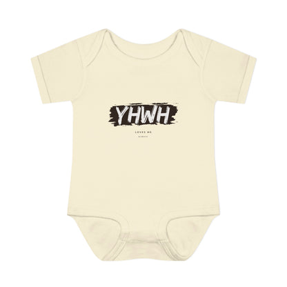 YHWH Loves Me ALways Baby Onesie