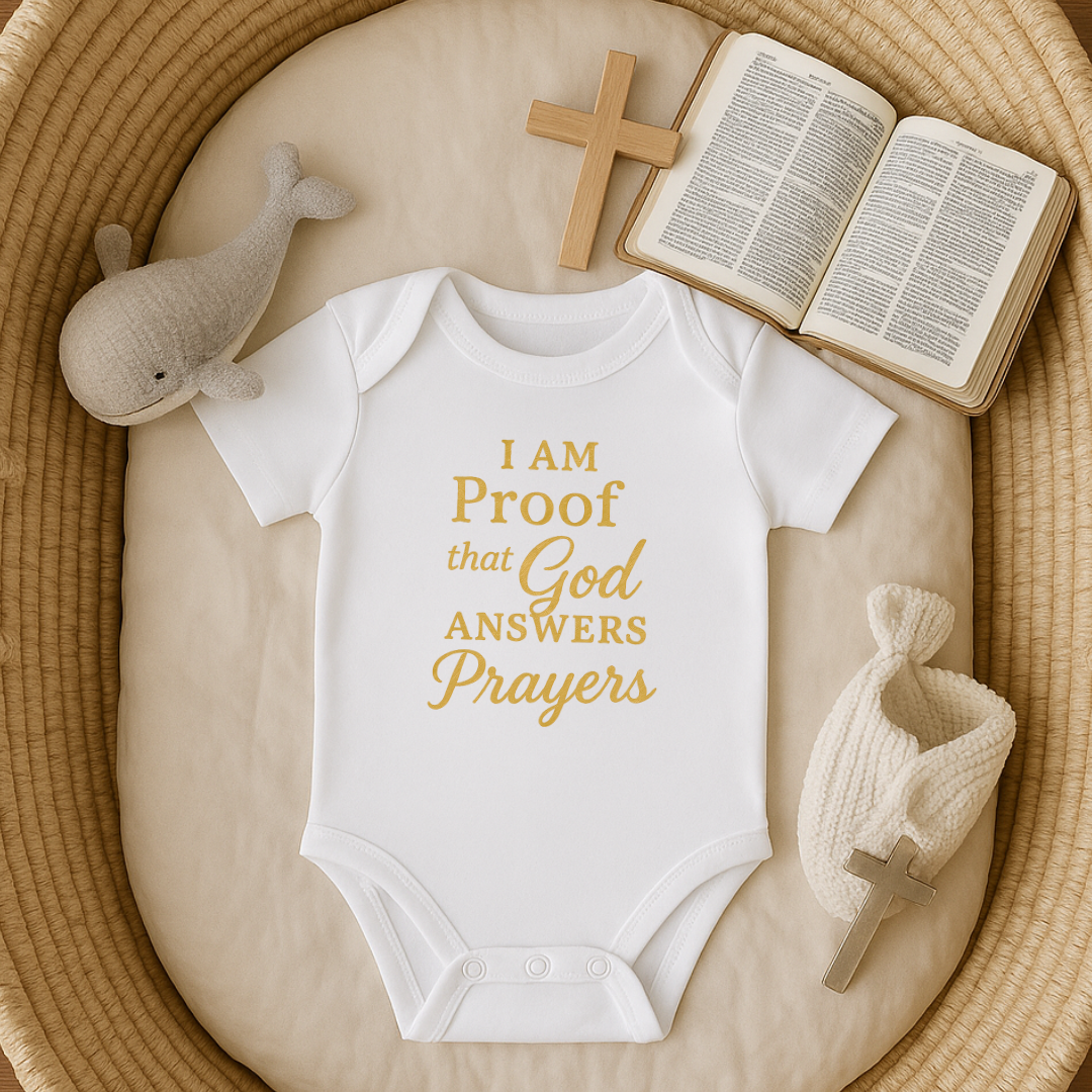 I Am Proof that God Answers Prayers - Gold