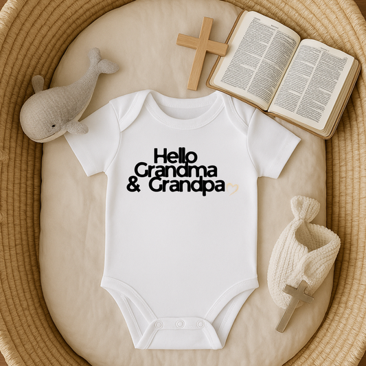 Hello GRANDMA and GRANDPA