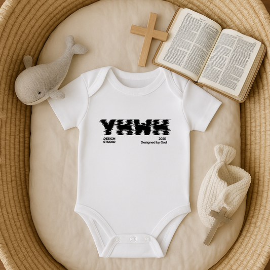 YHWH Design Studio Baby Onesie