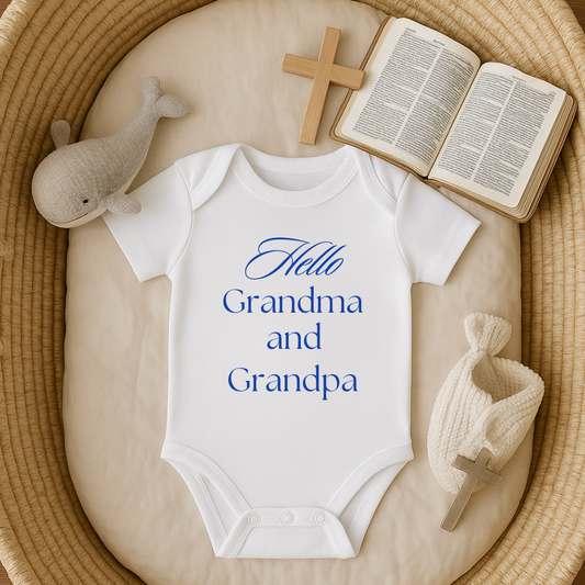 Hello GRANDMA and GRANDPA