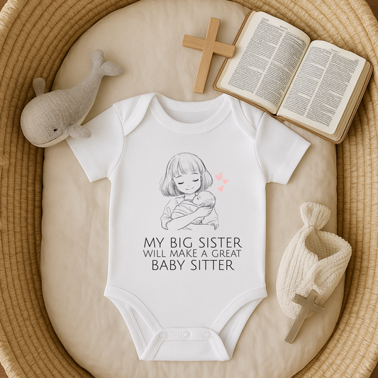 My Big Sister will be agreat Baby Sitter