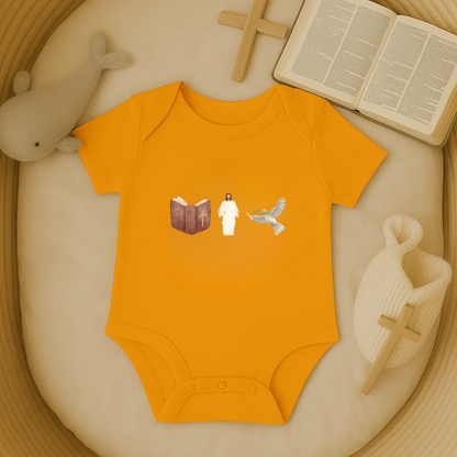 Bible God Dove Baby Onesie