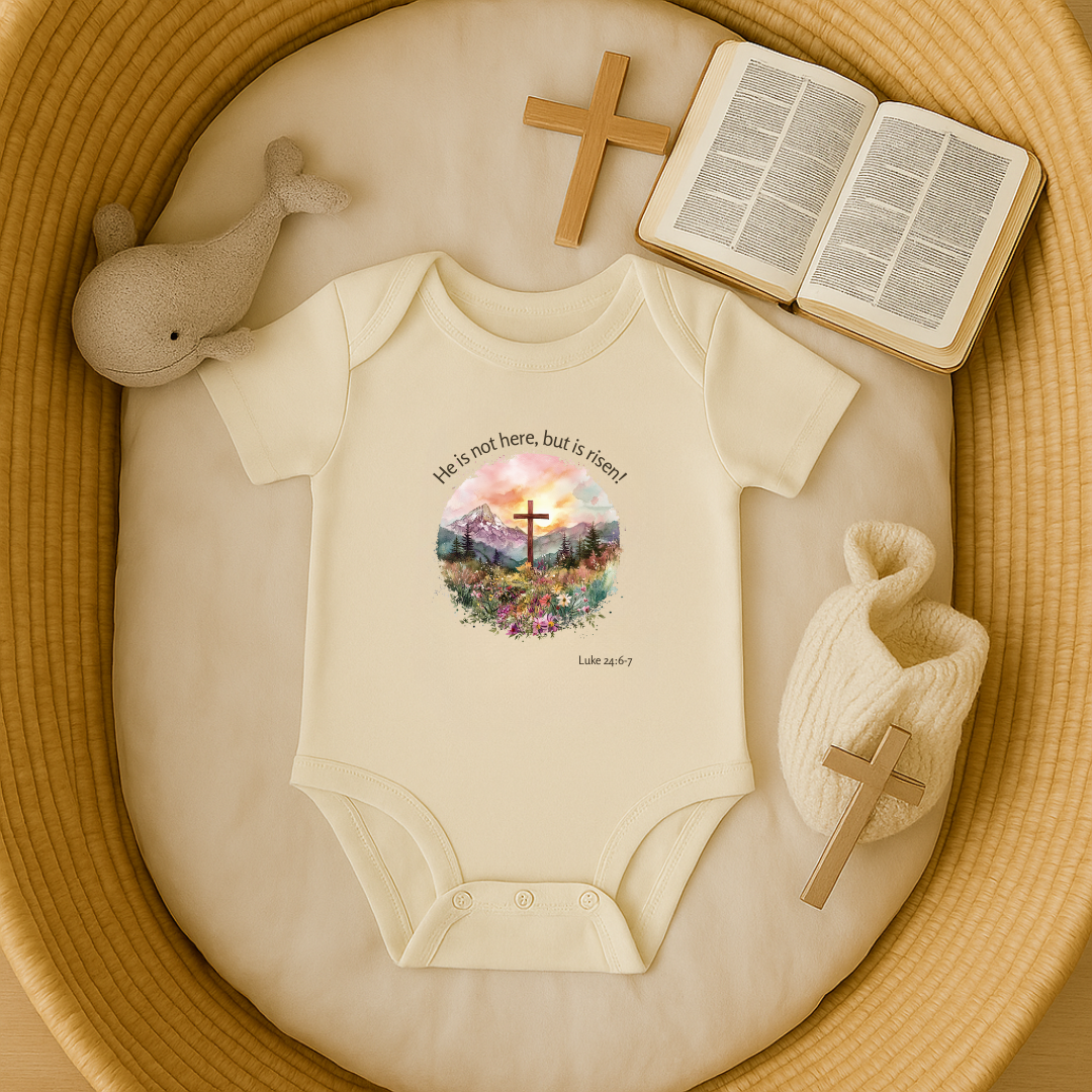 He is not here, but is risen. Luke 24:6