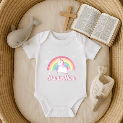 She is Here