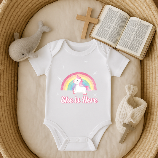 She is Here