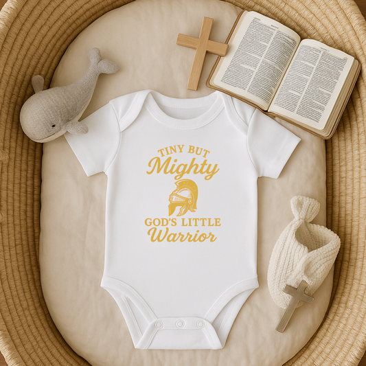 Tiny But Mighty, God's Little Warrior.