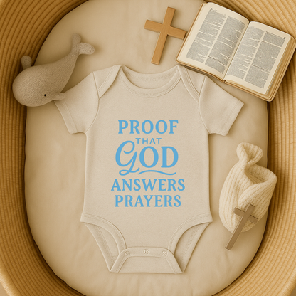 Proof That God Answers Prayers Blue