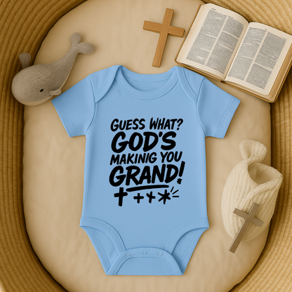 Grandparent Announcement: God's Making You GRAND!