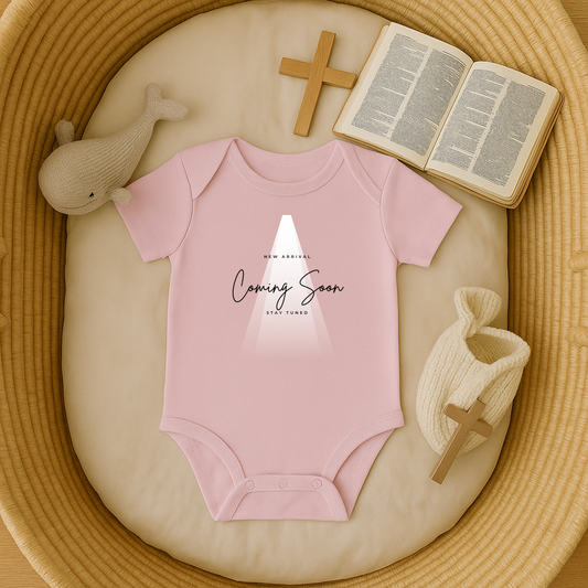 Pink New Arrival Coming Girls White Spot light